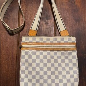louis vuitton Damier Azur Pochette Bosphore